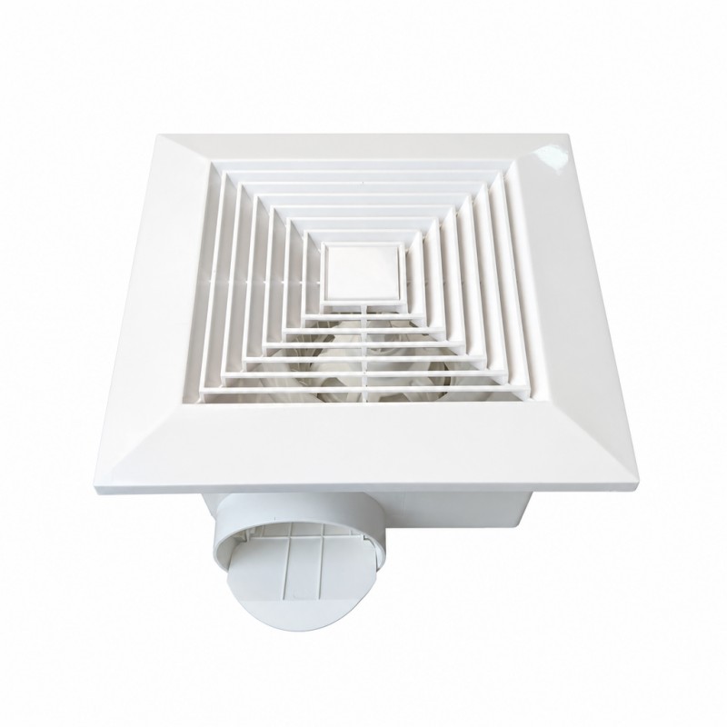 Extractor de techo delgado y silencioso de 100 CFM